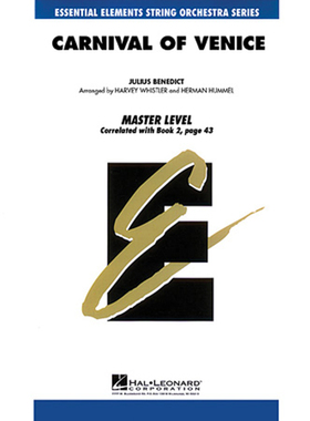 弦乐团 威尼斯狂欢节 Carnival of Venice 重奏初级总谱 分谱 MP3