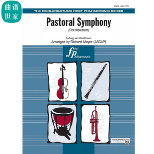 【管弦乐团】田园交响曲  第一乐章 Pastoral Symphony总分谱 MP3