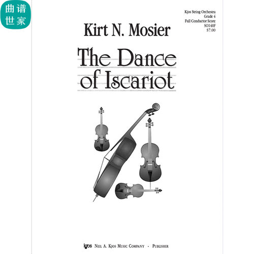 弦乐团伊萨里奥的舞蹈The Dance of Iscariot 4.0级比赛总分谱MP3