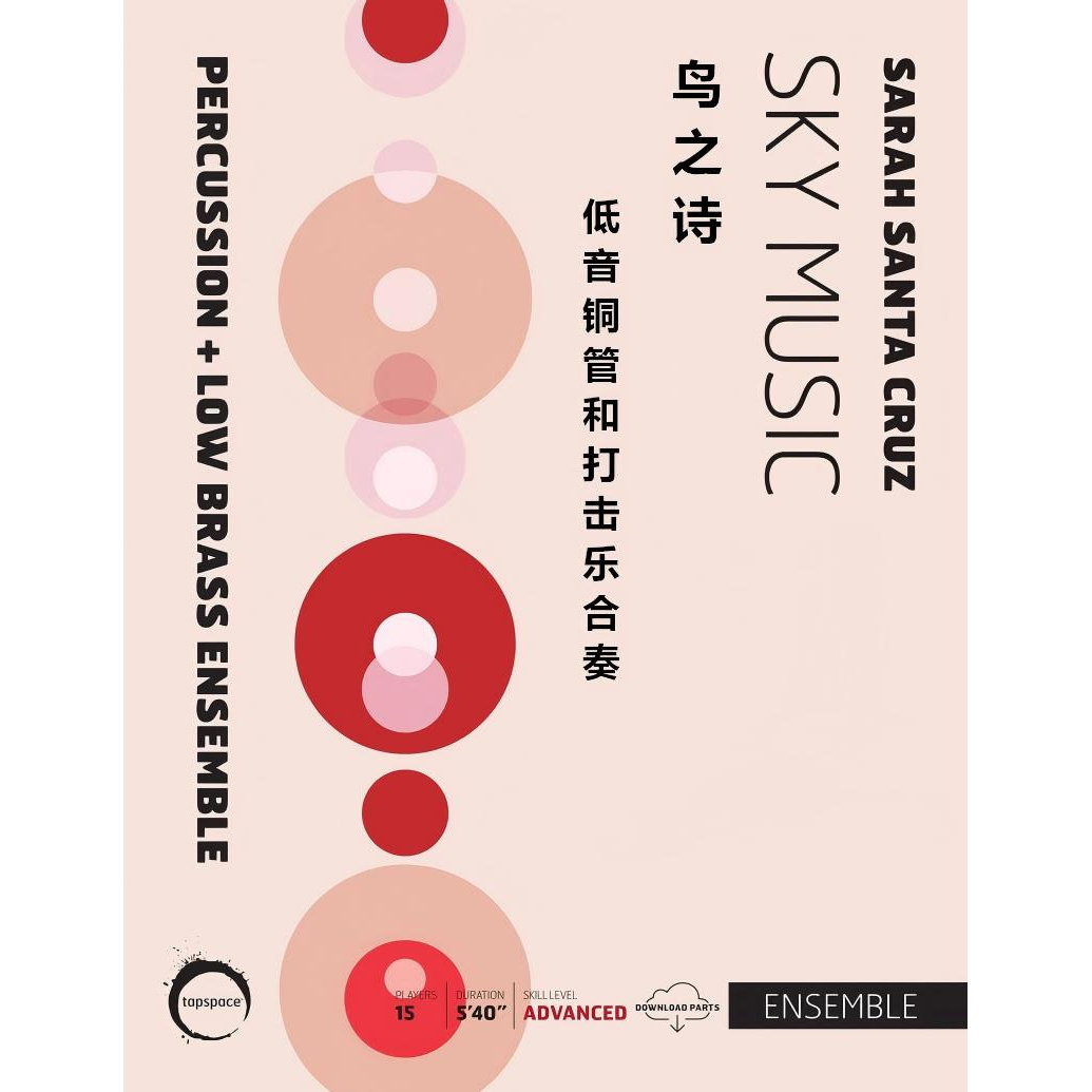 Sky Music 鸟之诗 低音铜管和打击乐合奏 高级 总谱 分谱MP3