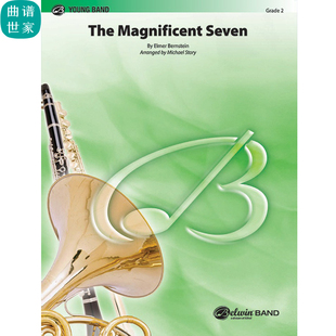管乐总谱 The Magnificent Seven豪勇七蛟龙 2.0级总谱分谱MP3