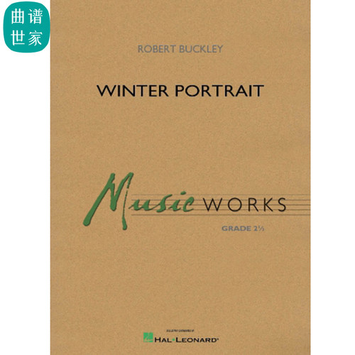 【管乐团】冬季肖像Winter Portrait 2.0级管乐总谱 分谱MP3