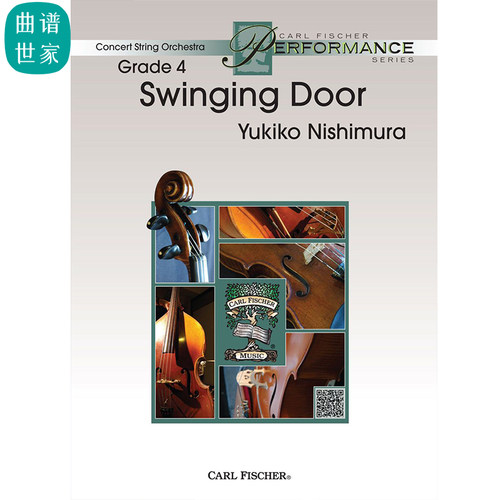 【弦乐团】旋转门 Swinging Door 重奏4.0级比赛 总谱分谱MP3