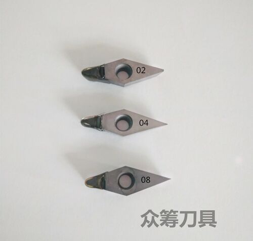 数控钻石刀粒PCD铝用铣刀片VCGT160402/04/08金刚石刀片高光专用