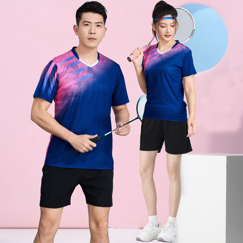 2025新款羽毛球训练套装定制印字