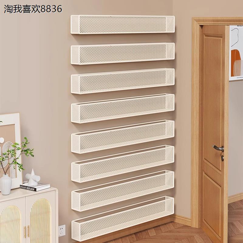 X墙上书架门后超窄简易铁