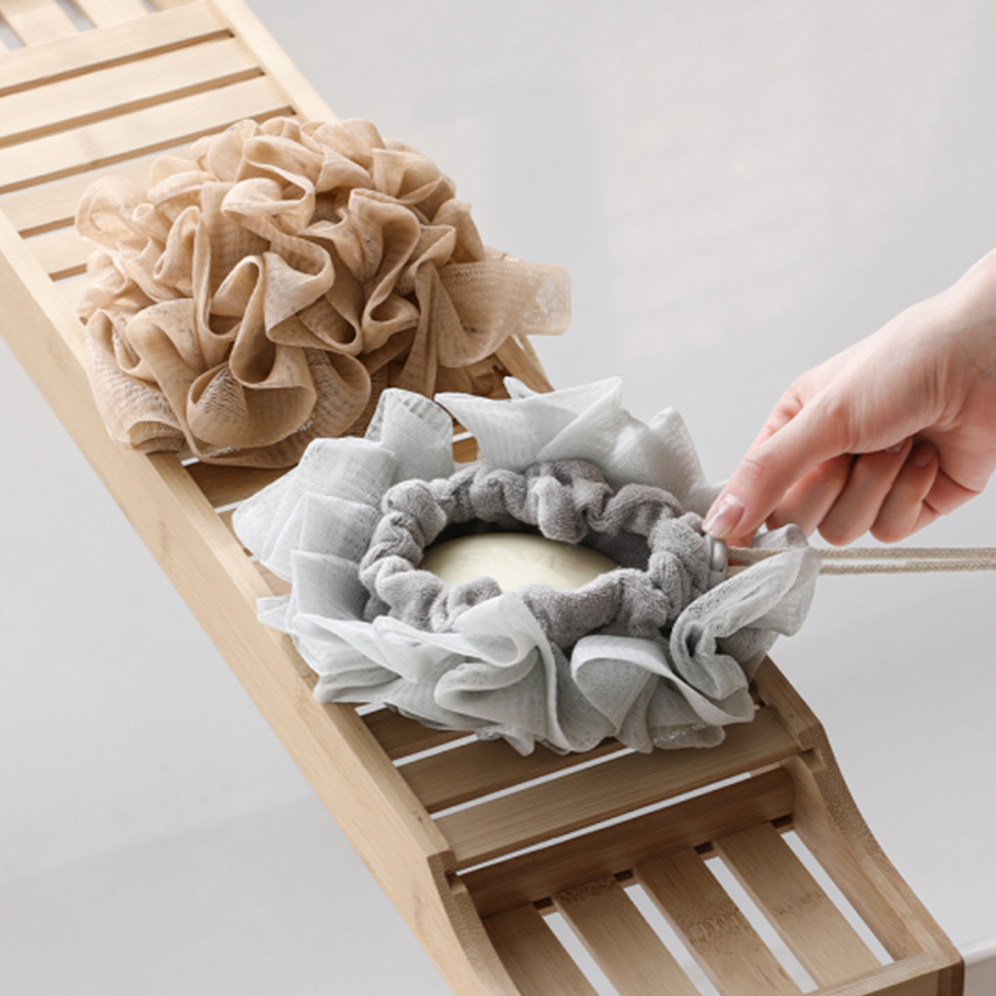 懒易家可放香皂沐浴球