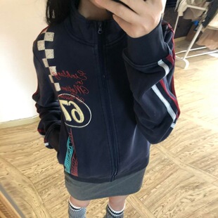 2026新韩版宽松休闲百搭立领卫衣女秋冬新款外套上衣好看学生运动