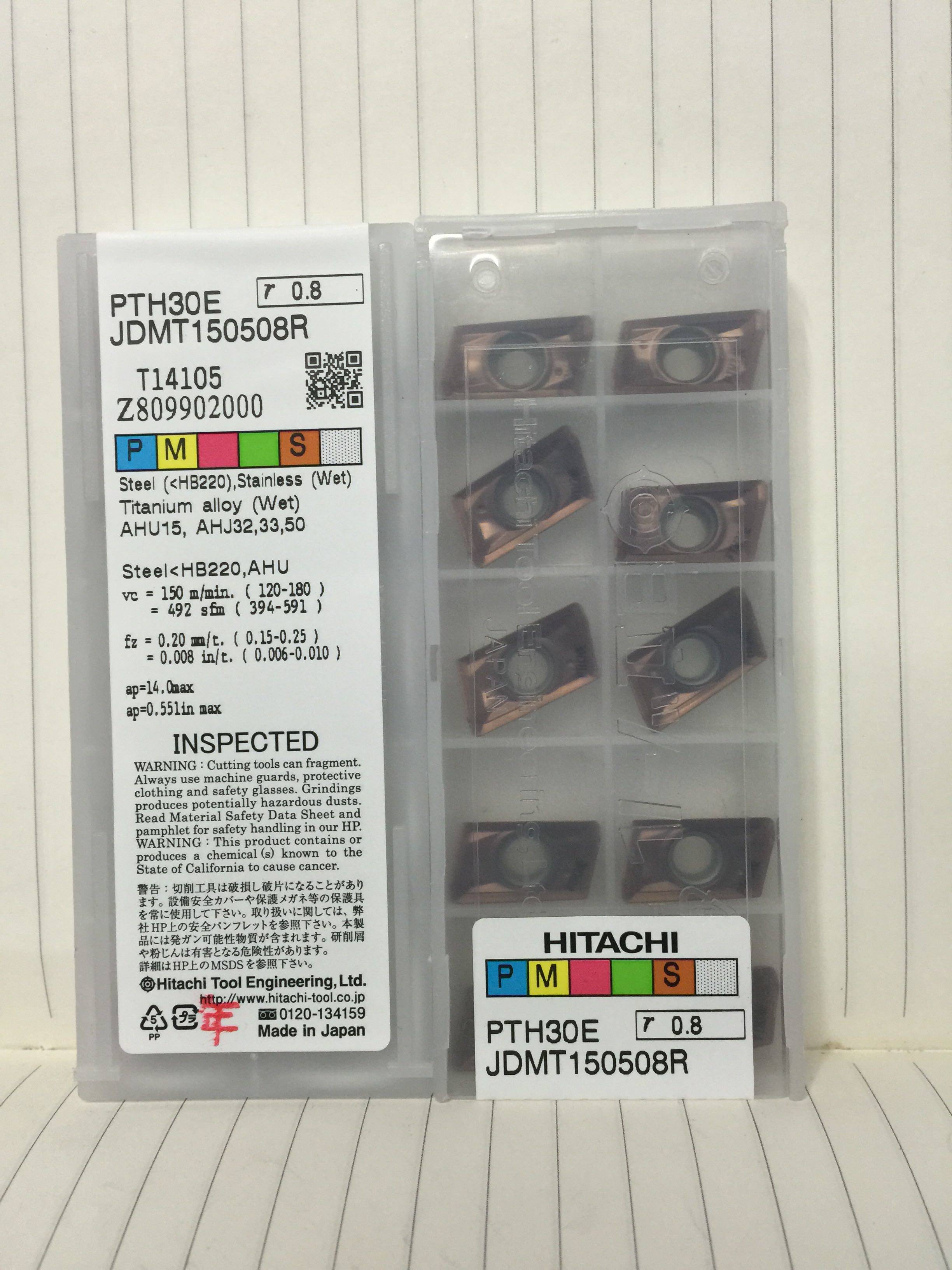日立刀片/数控刀片/JDMT150508R PTH30E/EPMT0603EN-8LF JM4160