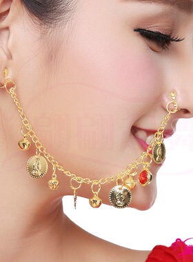 印度舞鼻环头链民族配饰