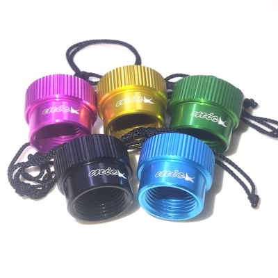 bubblescuba潜水呼吸调节器一级头DIN口内牙防尘盖 铝合金pom可选