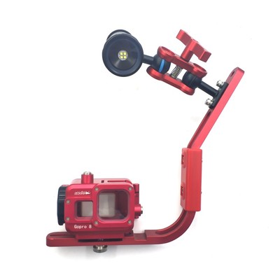 gopro8狗8潜水摄影支架单灯套装bubblescuba水下摄影灯2500流明