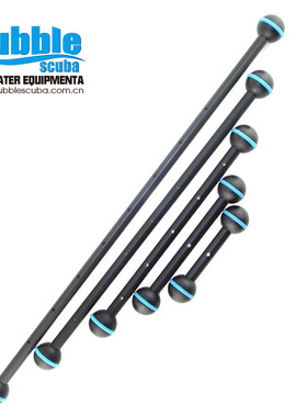 BubbleScuba 双球哑铃臂 潜水摄影灯臂 单反/单电相机配件