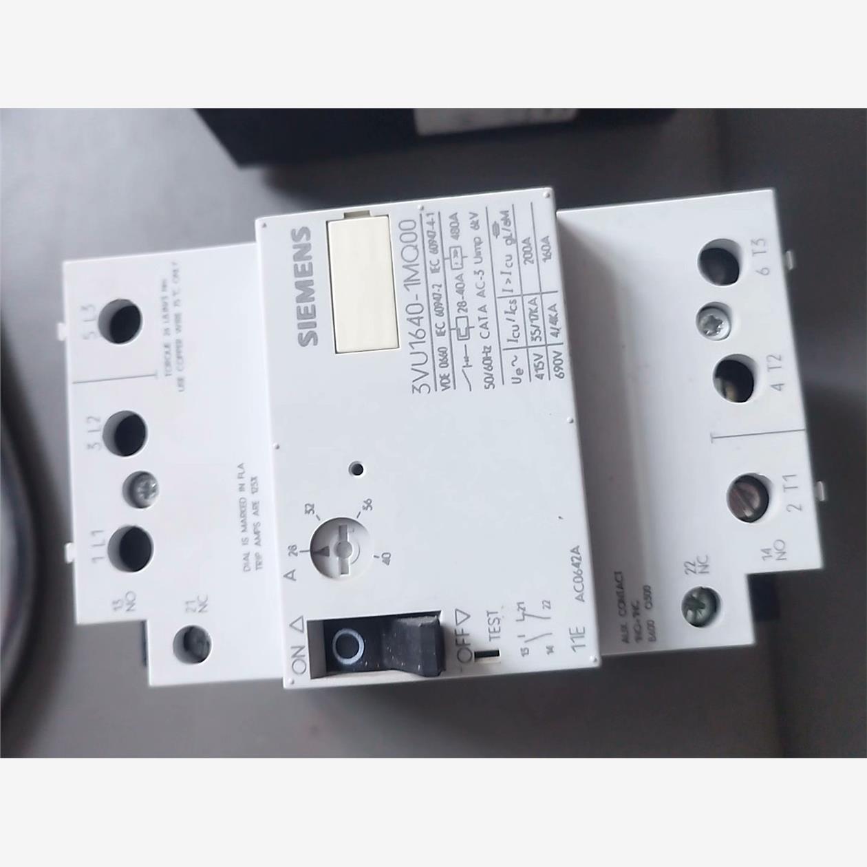 西门子马达保护器3VU1600