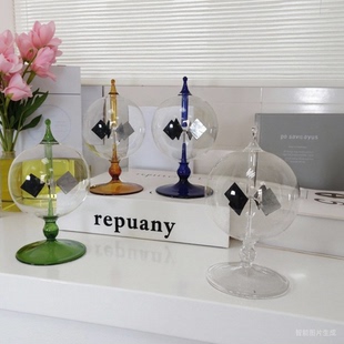 克鲁斯辐射计光压风车创意太阳光动能旋转小众摆件光学实验玩具