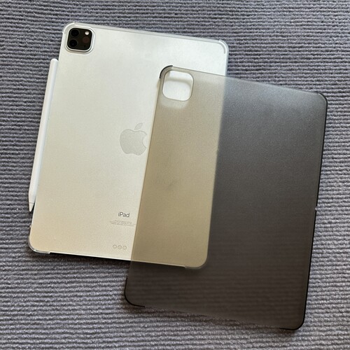 2025款M3芯片iPad air 11寸pro7适用苹果Mini7后壳平板第11代保护套13寸12.9缺边超薄磨砂硬壳防弯透明电脑套