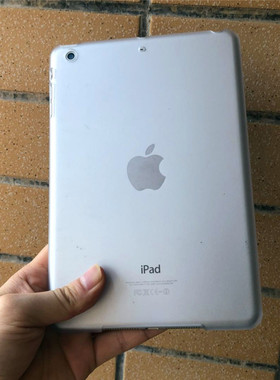 适用老款苹果iPad mini2/3迷你二代三代保护套外壳平板1迷你A1489磨砂后盖透明硬壳7.9英寸游戏专用保护外壳