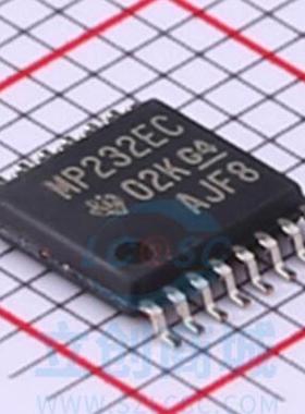 可直拍 MAX3232ECPWR MAX3232EIPWR TSSOP16 MP232EC 收发器芯片