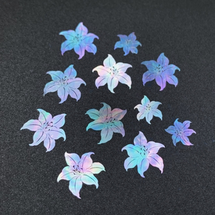 百合花螺钿片白蝶贝夜光贝片珍珠母贝片大漆漆器漆画漆艺镶嵌材料