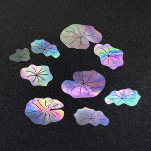 荷叶螺钿片白蝶贝夜光贝片大漆螺钿漆器漆画漆艺镶嵌材料