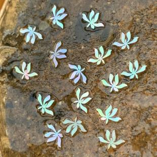 兰花螺钿片白蝶贝夜光贝片珍珠母贝片大漆漆器螺钿漆画漆艺镶嵌