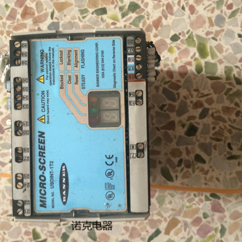 议价正品美国BANNER邦纳安全光栅光幕控制器 USDINT-1T2 现货