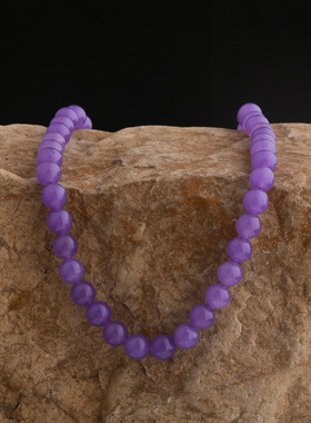 新款个性小众波西米亚天然石女士