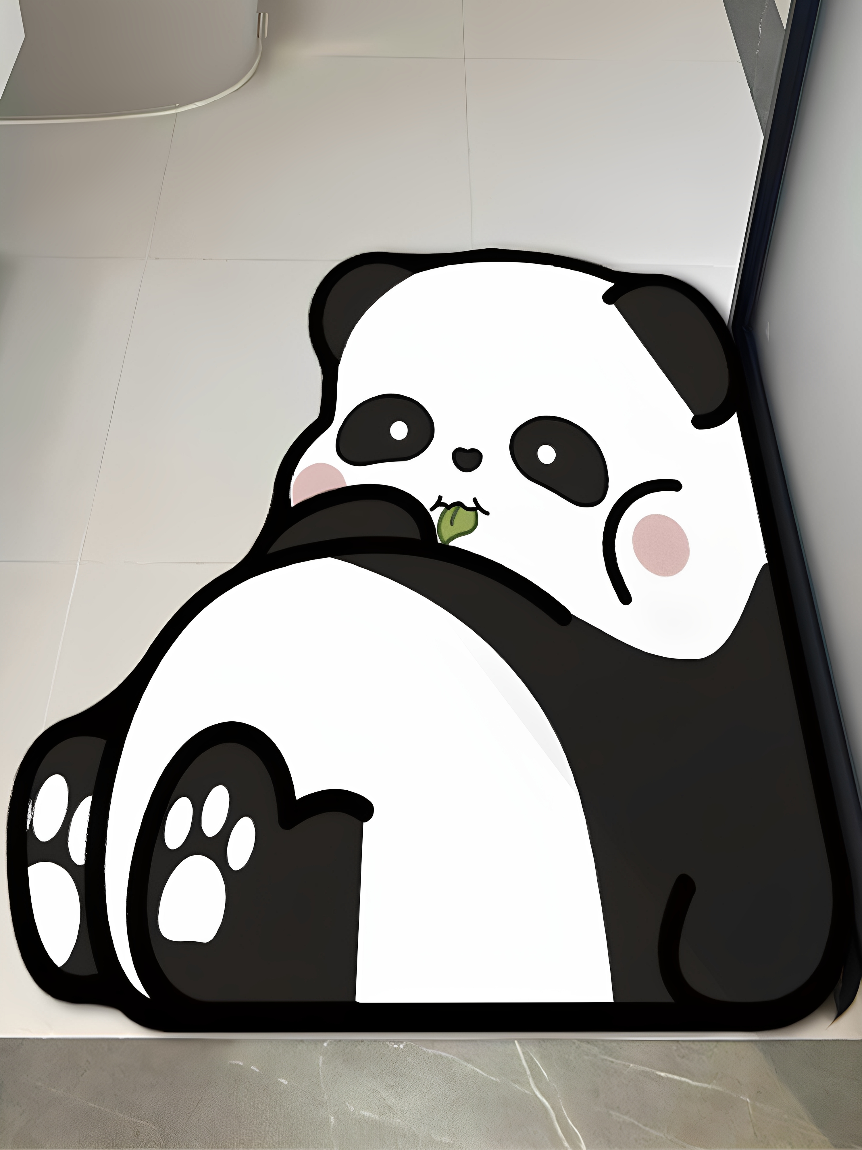 卡通浴室地垫卫生间硅藻泥吸水脚垫厕所淋浴房门口防滑垫家用地毯