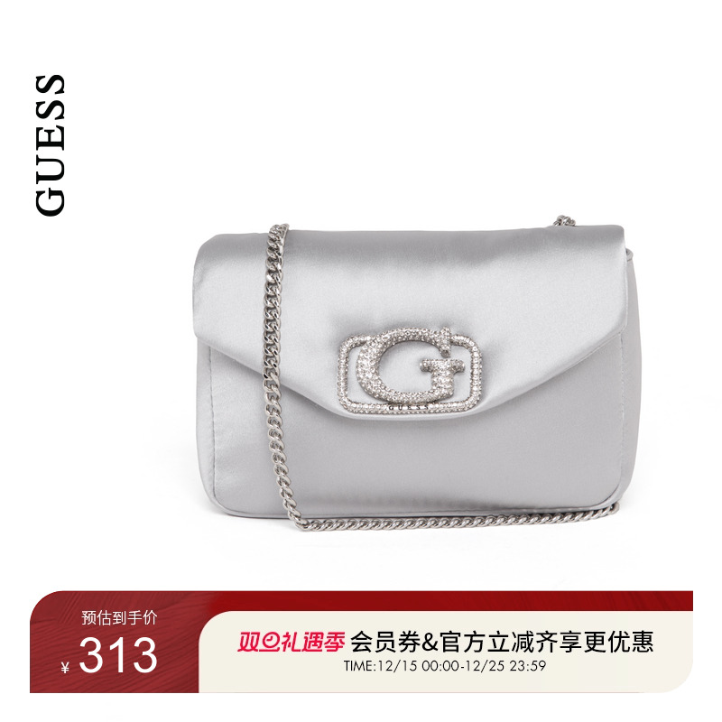 GUESS女士时尚百搭都市出行通勤单肩信封包-EY967078