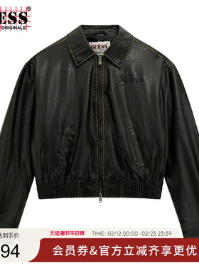 GUESS Originals 女士时尚质感夹克外套-W5RL37WGTF0