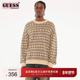 GUESSOriginals男士 菱格花纹圆领针织衫 M5RR27Z3LV0