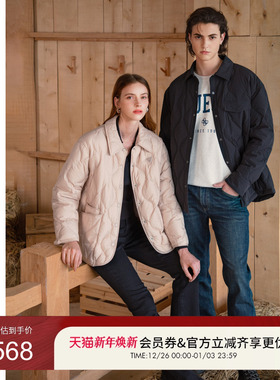 GUESS女士纯色老钱风双面穿短款羽绒服-W4PN83W55R0