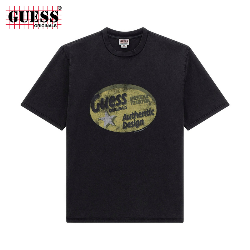 GUESS Originals 24年新款夏男士通勤马卡龙纯色T恤-M4GI05K9XF1 男装 T恤 原图主图