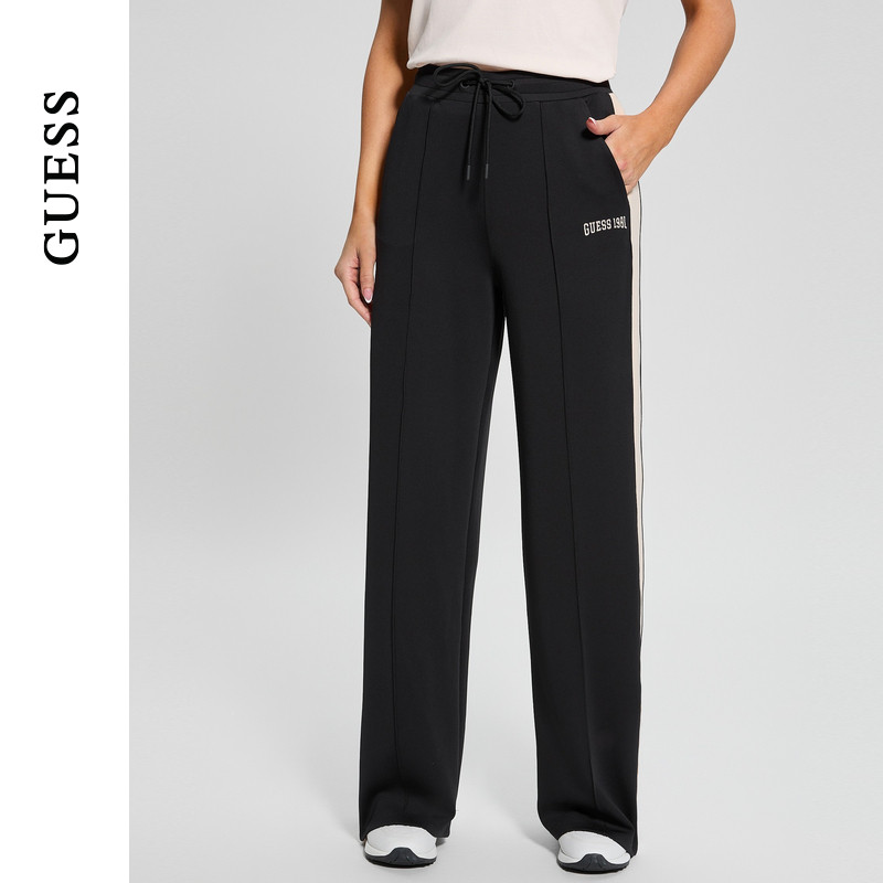 GUESS女士经典侧边条纹运动休闲长裤-V5RB00KCO72 - guess官方旗舰店出品