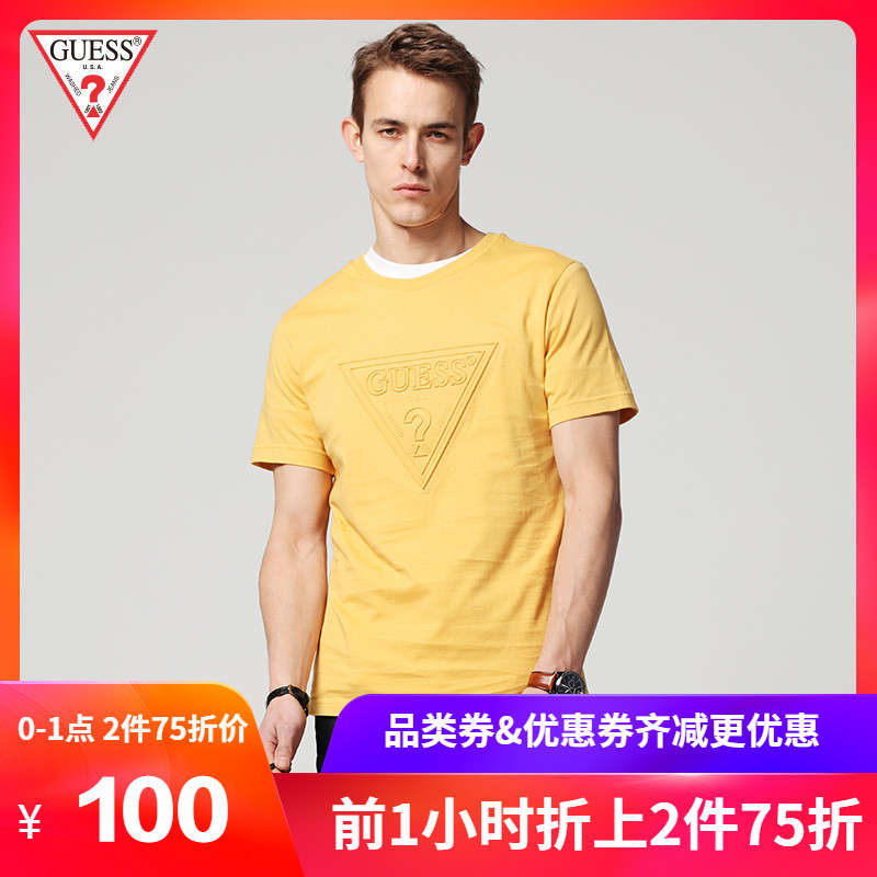 男春夏圆领男士短袖