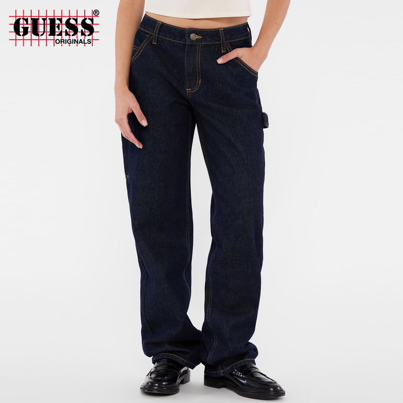 GUESSOriginals水洗直筒牛仔裤