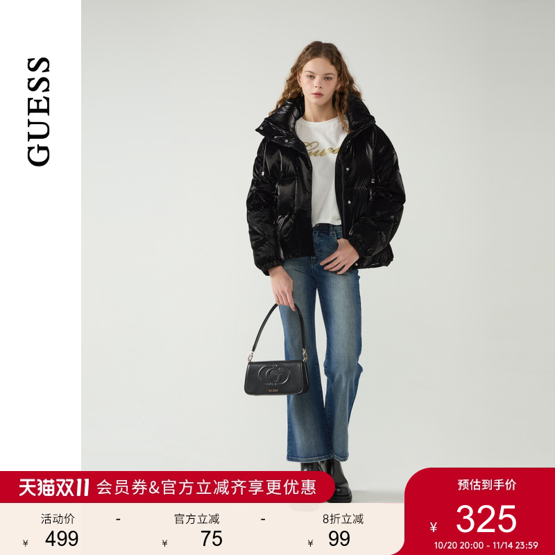 GUESS潮流百搭字母logo腋下包