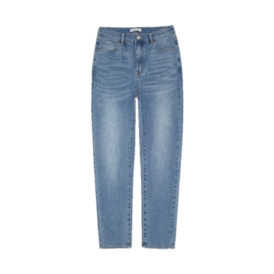 GUESS气质百搭水洗直筒烟管裤