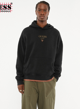 GUESSOriginals男士潮流logo连帽卫衣-M5RQ32K9V31