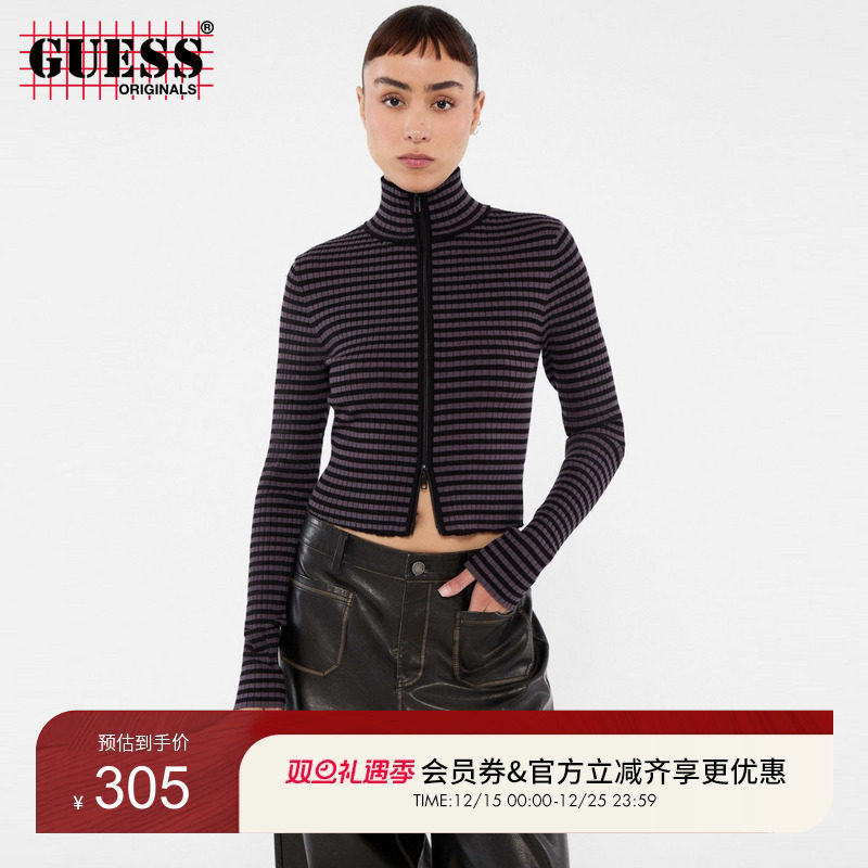 GUESSOriginals潮流小众针织开衫