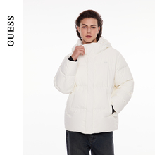 GUESS男女同款简约空气蓬蓬感连帽羽绒服-MO4W9892
