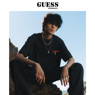 88rising胶囊系列男短袖 GUESS M3PI82K2Q40 Originals T恤