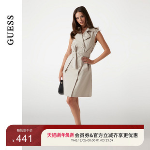 GUESS女士都市气质通勤职业风连衣裙 W5GK0VWH5V1
