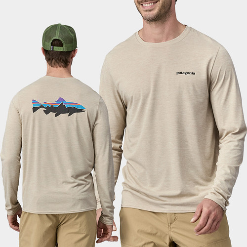 Patagonia Capilene Cool巴塔C1夏季男速干长袖T恤45170 45190