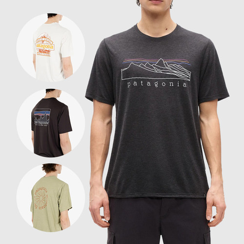 26款Patagonia Cap Cool Daily巴塔C1男士短袖速干T恤45478 45490