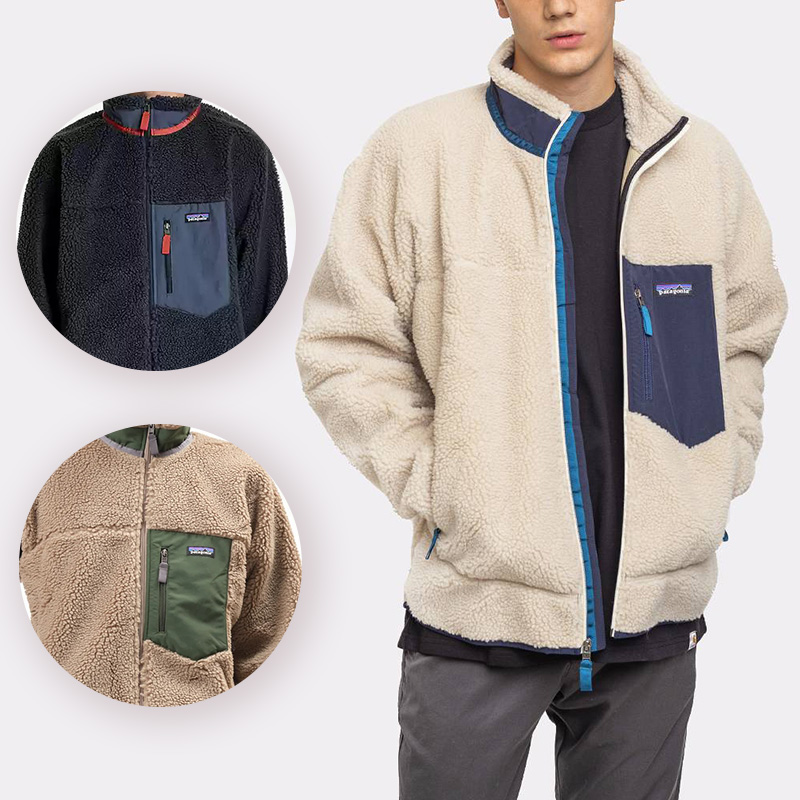 巴塔Patagonia经典复古抓绒衣
