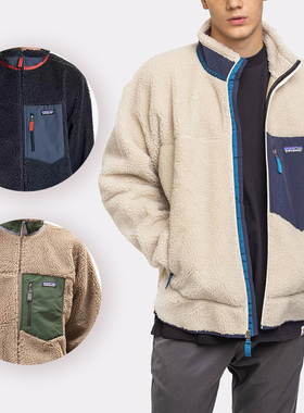 25款Patagonia Retro-X巴塔复古抓绒衣羊羔绒防风保暖夹克23057