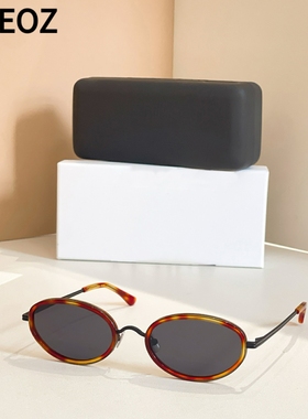 VEHL  Reign休闲金属包边椭圆形方形墨镜金属太阳眼镜男女款