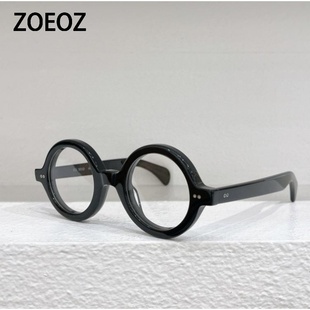 ROUND柯布西耶粗框正圆形眼镜近视镜框男女款 BIG 镜架 TART JAMES