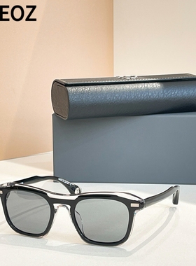 bk设计师款OWINGS框中框复古正形墨镜男女款板材防晒时尚太阳眼镜